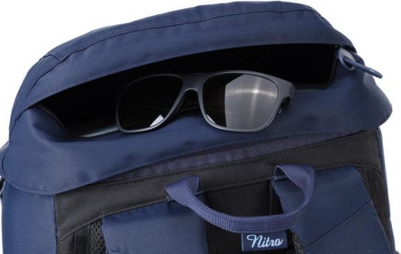 Actual product image Nitro Backpack Weekender 878037110 night sky 55x30x23cm (42 l)