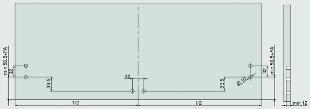 Produktbild Blum Frontstabilisierung TANDEMBOX antaro