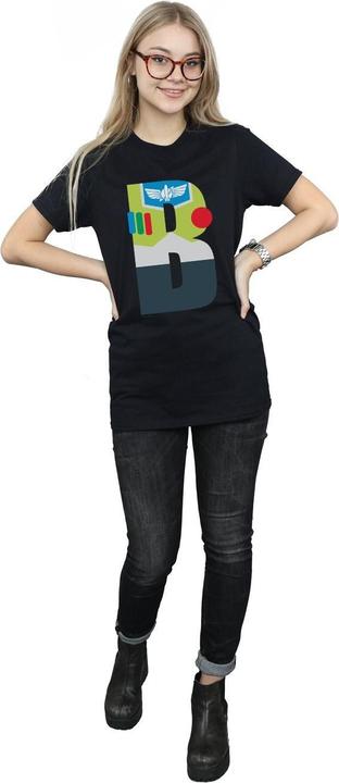 Immagine prodotto Disney Alphabet B Is For Buzz Lightyear Maglietta Ampia Donna (XXL)