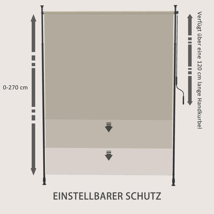 Produktbild Outsunny Seitenmarkise (0.04 m)