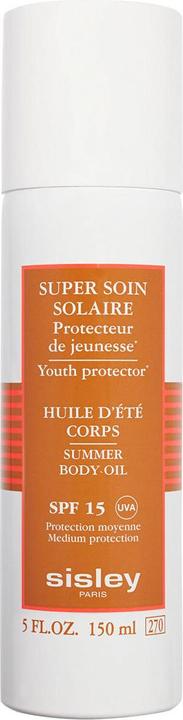Image du produit Sisley Super Soin Solaire Huile d'Été Corps SPF15 150ml (Huile solaire, SPF 15, 150 ml, 150 g)