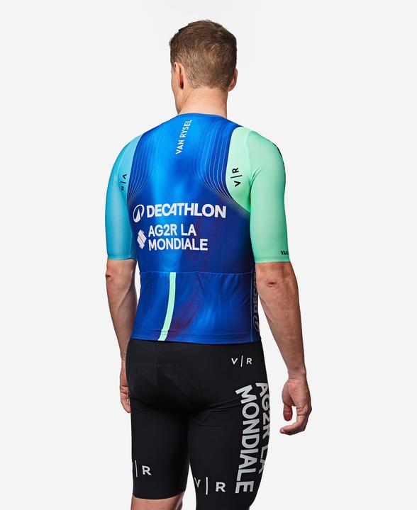 Actual product image Van rysel Road bike jersey RCR PRO official - DECATHLON AG2R La Mondiale (S)