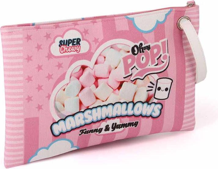 Actual product image Oh My Pop! Sunny Toiletry Bag Marshmallow