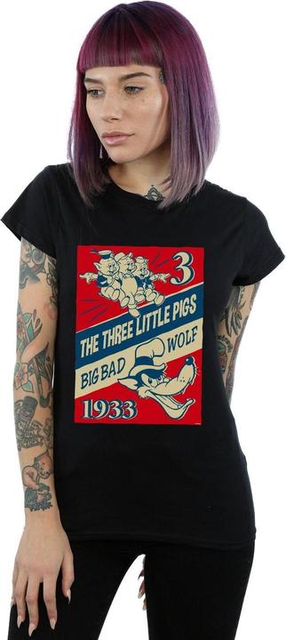 Produktbild Disney Three Little Pigs And The Big Bad Wolf TShirt (S)
