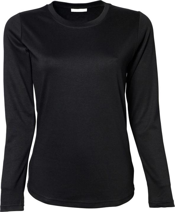 Actual product image Tee Jays Interlock longsleeve T-shirt round neck long sleeve (XL)