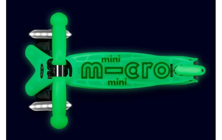 Produktbild Micro Scooter Mini Deluxe Glow LED Limettengrün
