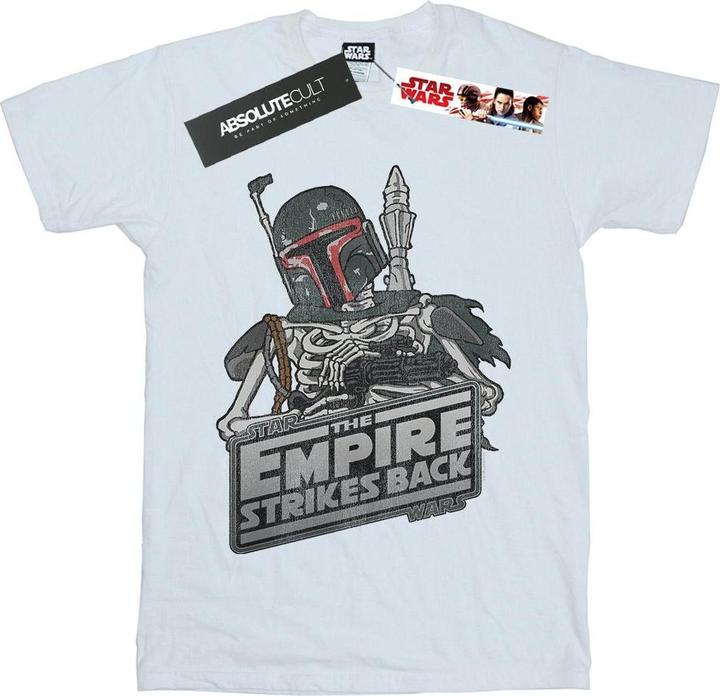 Immagine prodotto Star Wars Boba Fett Skeleton Maglietta Uomo (L)
