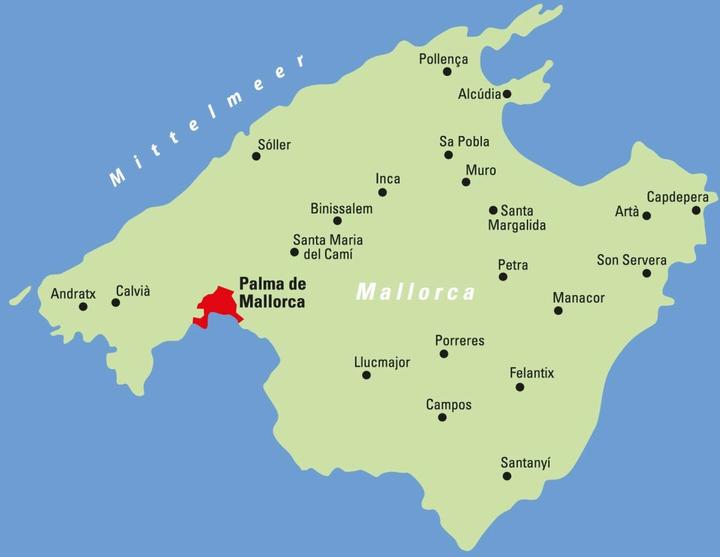 Produktbild ADFC-Regionalkarte Mallorca, 1:75.000, reiss- und wetterfest, GPS-Tracks Download