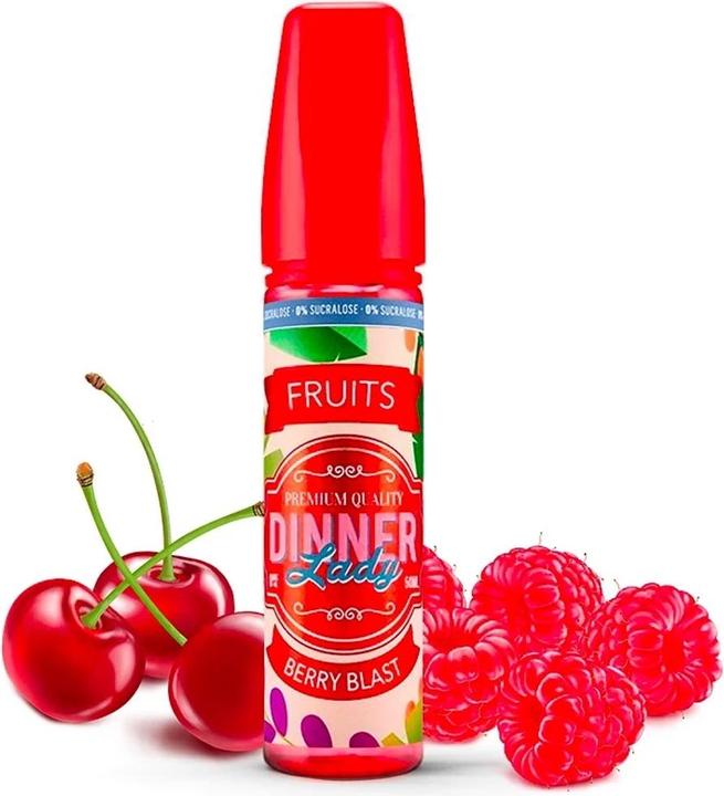 Dinner Lady Berry Blast 50/60ml Shortfill (Himbeere, Kirsche)