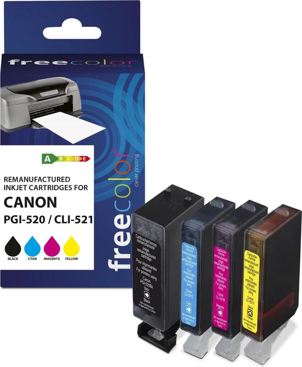 Produktbild Freecolor Tinte PGI-520 / CLI-521 Multipack Color (Color)