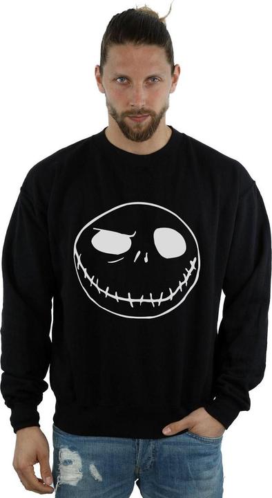 Immagine prodotto Disney Nightmare Before Christmas Jack's Big Face Felpa Uomo (XL)