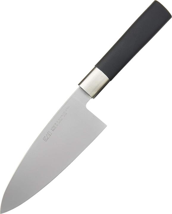 Produktbild Kai Kochmesser DEBA WASABI schwarz (15 cm)
