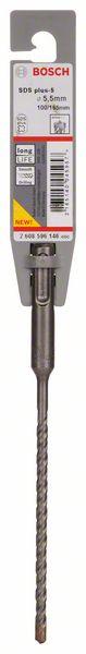 Actual product image Bosch Professional Zubehör Hammer drill SDS plus-5, 5.5 x 100 x 165 mm (5.5 mm)