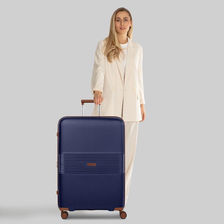 Actual product image Farmhood Eco Edition 02 4 Rollen Trolley 76 cm mit Dehnfalte (109 l, XL (from 140l))