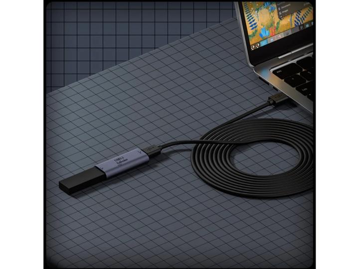 Produktbild PowerGuard USB-C 3.2 zu USB-C 3.2 Kupplung 10m Extender Adapter (USB Typ-C, 1000 cm)