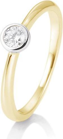 Produktbild Breuning RING - Zargenfassung Bicolor (54, 585/14 K Gold)