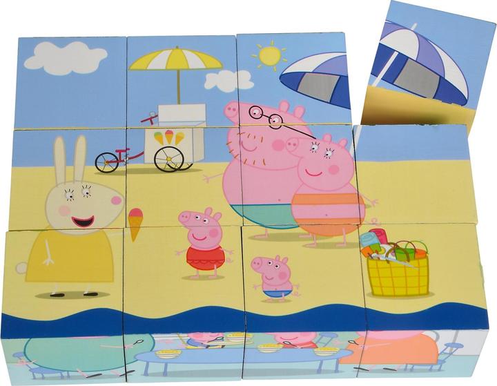 Produktbild Simba Peppa Pig, Bilderwürfel (12 Teile)