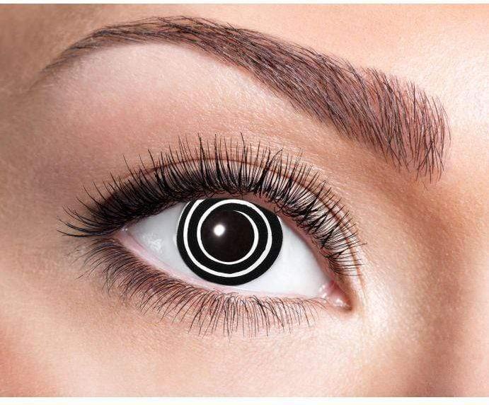 Produktbild Eyecatcher Kontaktlinsen Spirale S/W (Schwarz, Weiss)