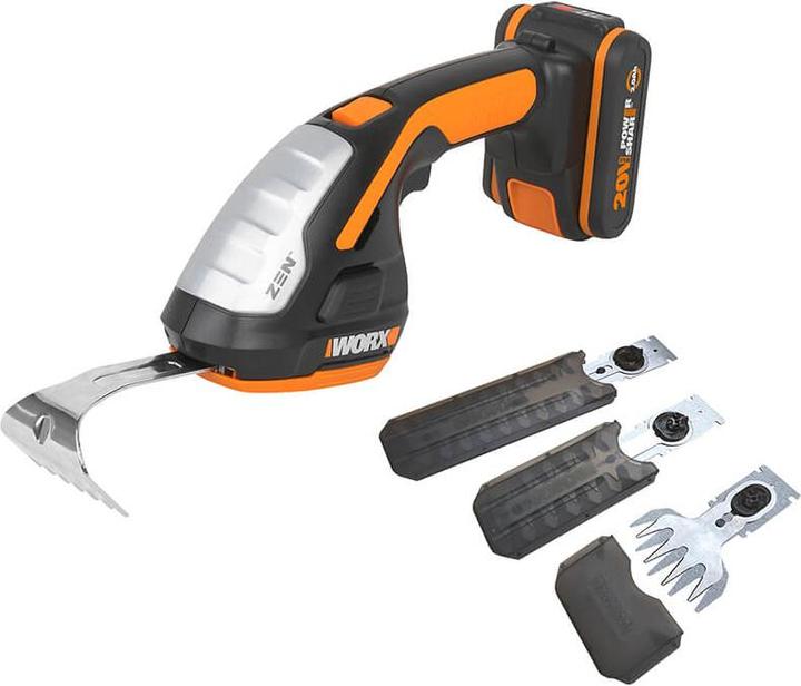 Immagine prodotto Worx Forbici a batteria WG801E.5 20 cm (Tagliasiepi a batteria)