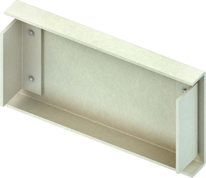 Niedax GFK-Enddeckel