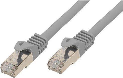 Image du produit Good Connections Câble patch RJ45 avec câble brut Cat.7 et protection de nez de verrouillage (RNS®), S/FTP, PiMF (S/FTP, CAT7, 3 m)