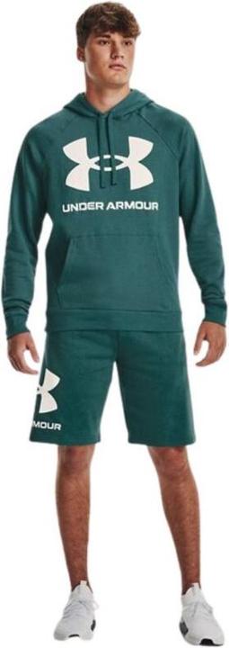 Produktbild Under Armour Herren Rival Fleece Big Logo HD Grünes Sweatshirt 1357093 722 (2XL) (XXL)