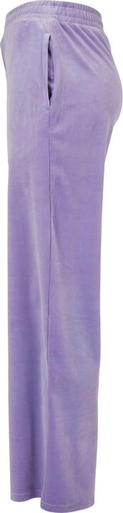 Actual product image Urban Classics Ladies High Waist Straight Velvet Sweatpants (4XL)