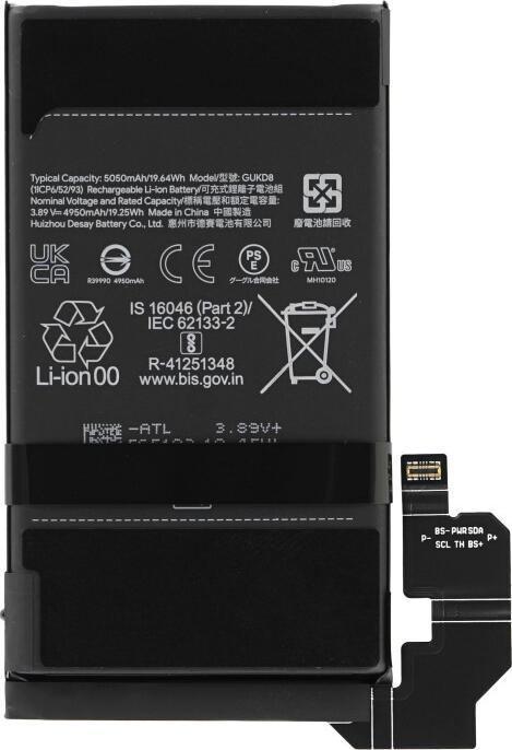 Immagine prodotto Google Batteria GUKD8 Pixel 8 Pro G949-00704-01