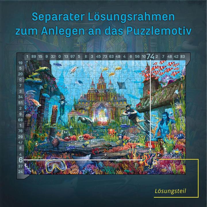 Image du produit Kosmos EXIT® - Le puzzle La clé de l'Atlantide (500 pièces)