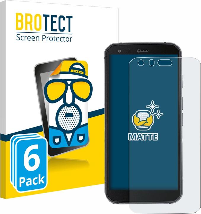 Produktbild BROTECT Entspiegelungsfolie Displayschutz Displayschutzfolie Folie Matt (6 Stück, Cat S62 Pro)