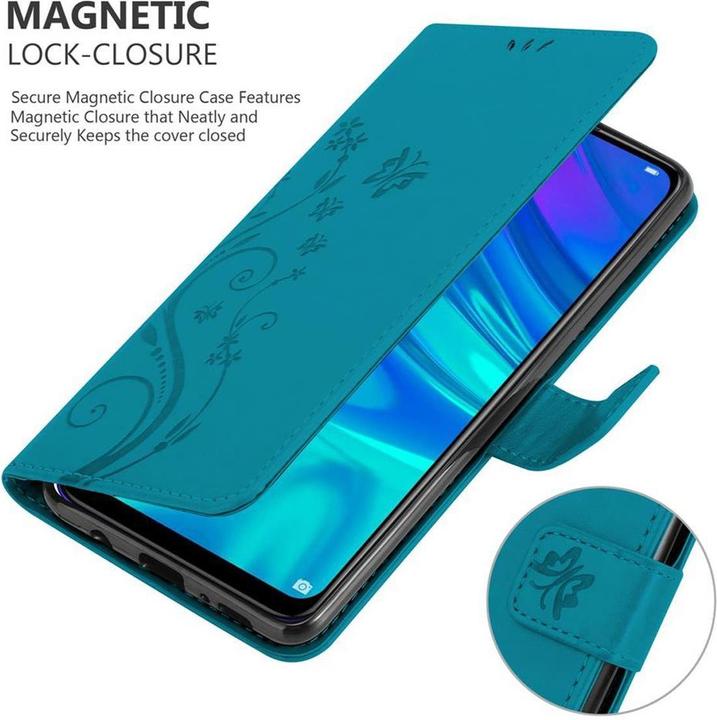 Produktbild Cadorabo Flower Book Cover (Huawei P Smart (2019))
