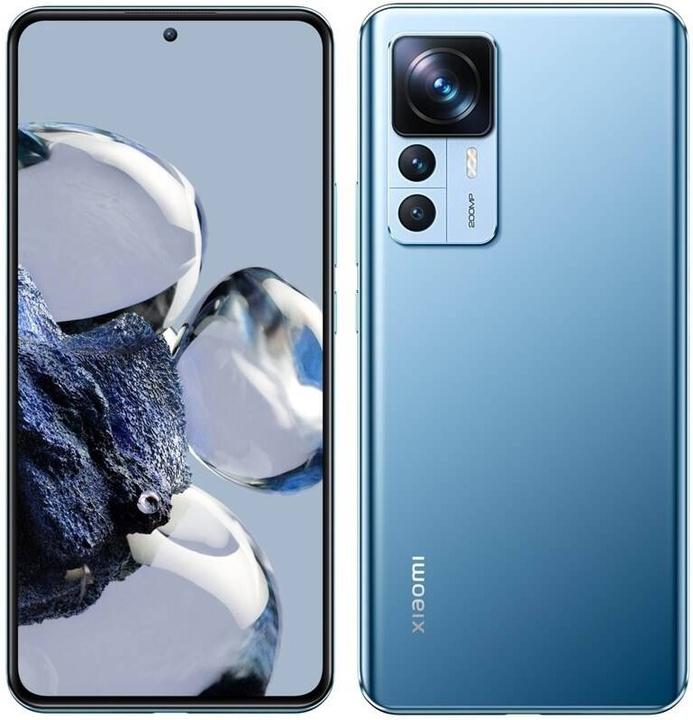 Productafbeelding Xiaomi 12T Pro (256 GB, Blauw, 6.67", Dubbele SIM, 200 Mpx, 5G)