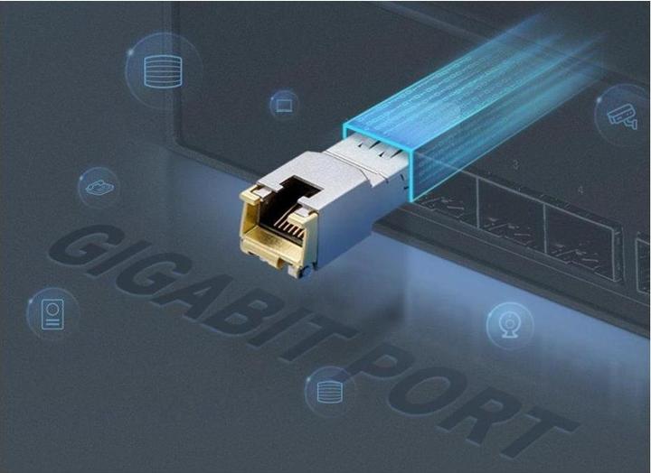 Actual product image TP-Link SM331T - TL, 1G Ethernet SFP module
