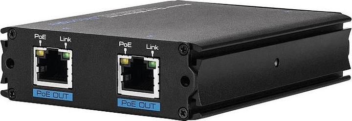 Actual product image Abus ITAC10200 2-Port PoE Repeater