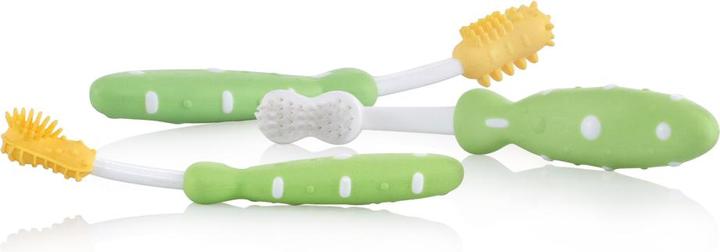 Produktbild Nuby Zahnputztrainer 3er Set (Weich, 3 x)