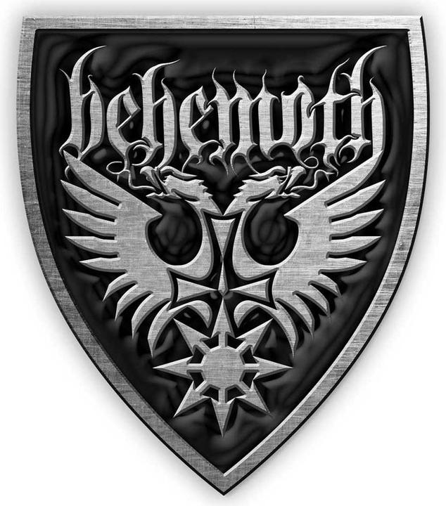 Behemoth Adler Abzeichen Metall Emaille