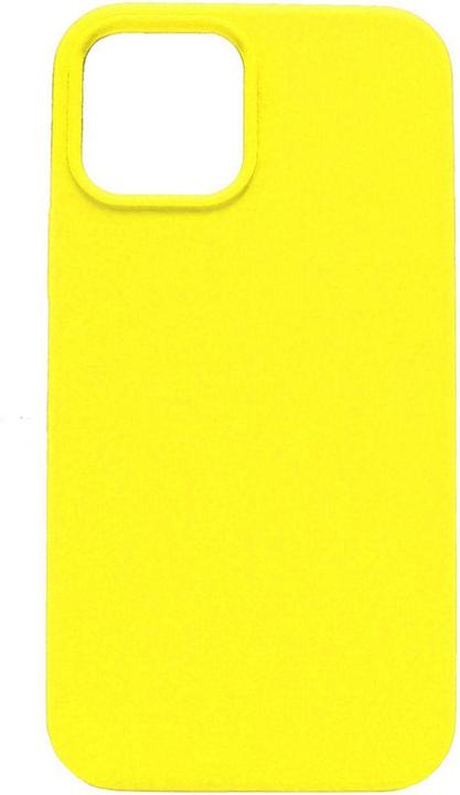 Actual product image Evelatus Apple iPhone 12/12 Pro Soft Case with bottom Lemon Geltona (Apple iPhone 12, Apple iPhone 12 Pro)