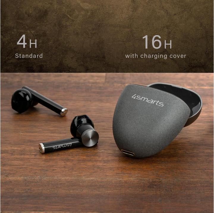 Image du produit 4smarts TWS Pebble (pas de réduction du bruit, 16 h, Sans fil)