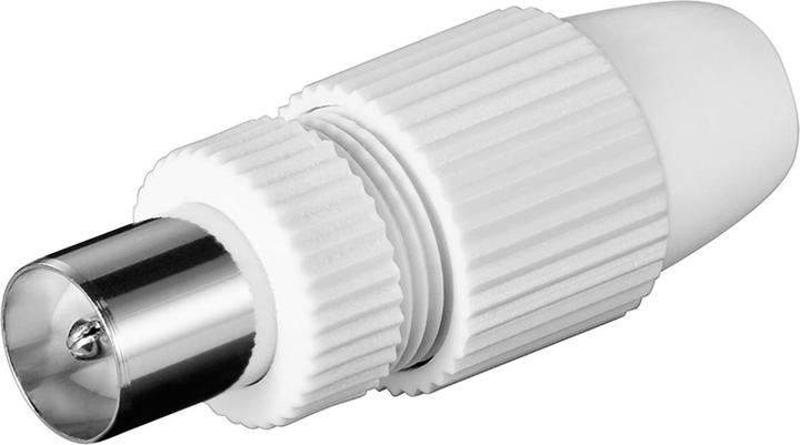 Actual product image Goobay Coaxial plug 9.5 mm Quick fastener (Plugs and connectors)