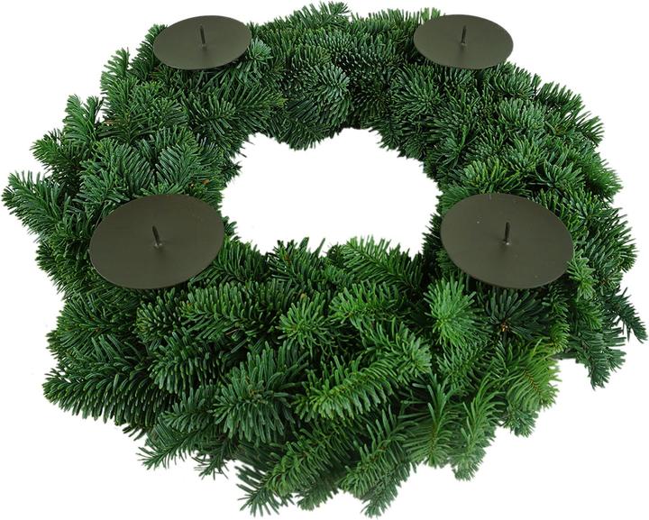 Image du produit Novaliv 4x Pique à bougie, 6 cm NOIR, pour couronne de l'Avent, épingle à bougie, couronne de Noël