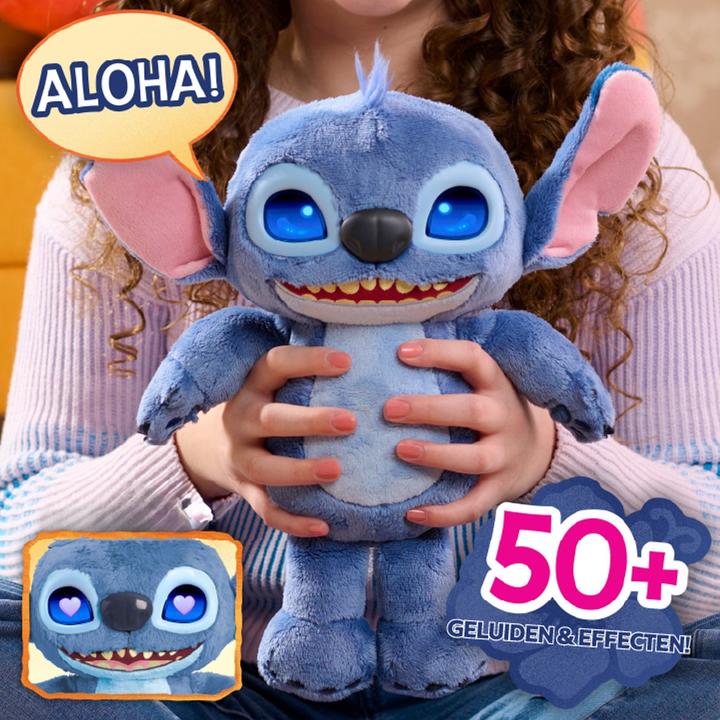 Image du produit Just Play Stitch Many Moods of Stitch Feature Peluche (32.64 cm)