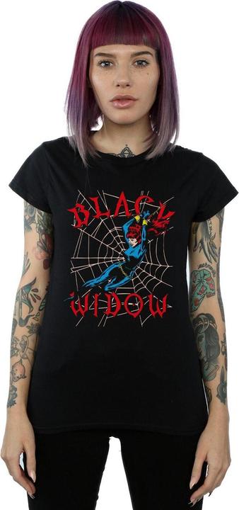 Image du produit - T-shirt BLACK WIDOW WEB - Femme (M)