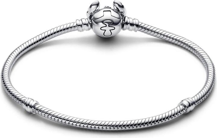 Produktbild Pandora Disney Stitch Schlangen Gliederarmband (23 cm, Emaille, Silber 925)