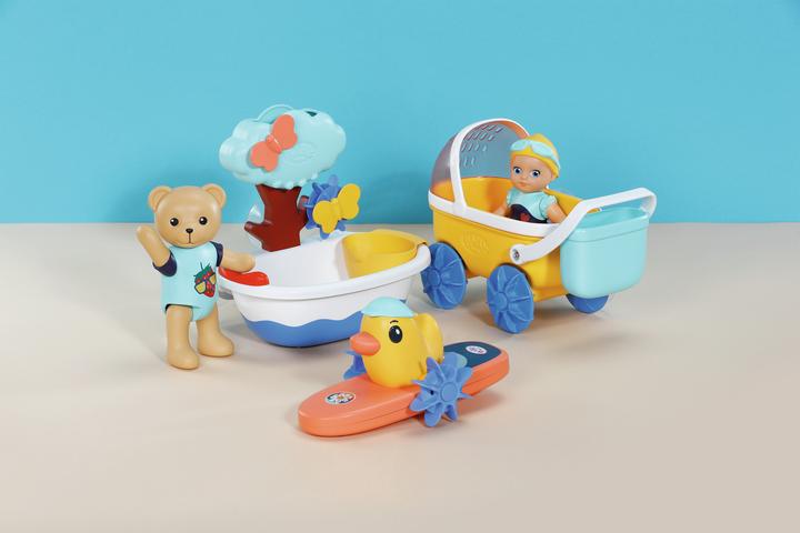 Actual product image Zapf Creation BABY bornSplish Splash bathtub with teddy bear