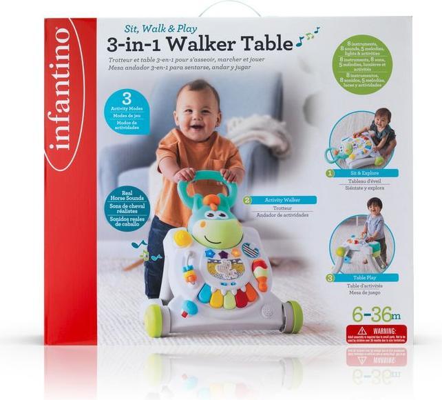 Infantino Convertible walking table