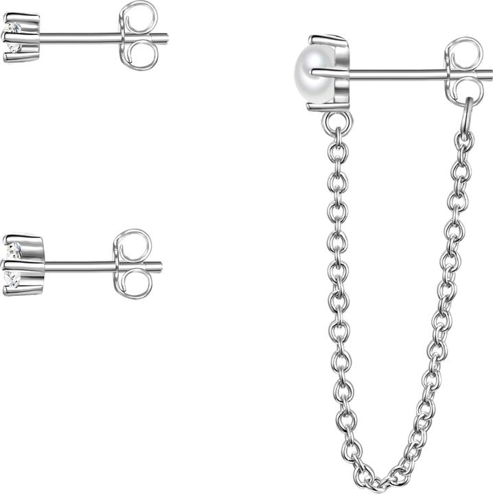 Image du produit Glanzstücke München Femme argent sterling perle d'eau douce de culture argent - 26627 (Argent 925)