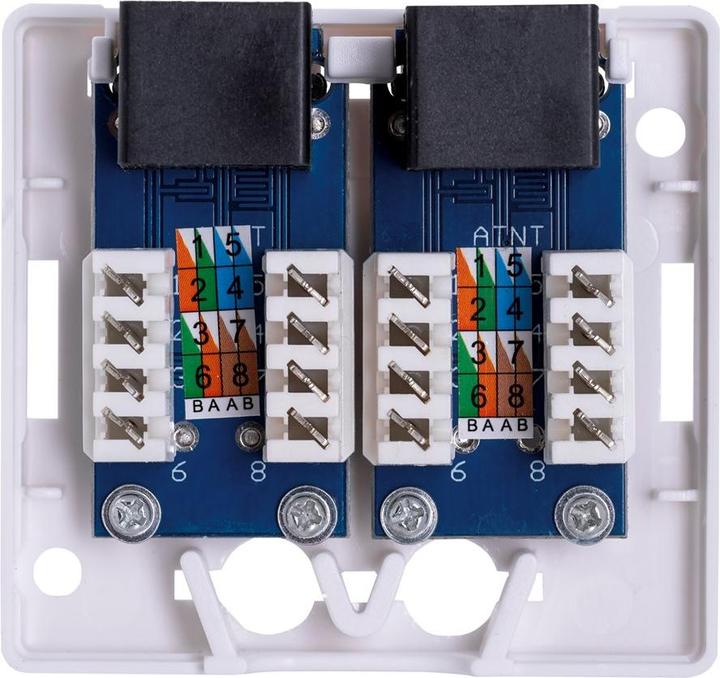 Immagine prodotto Lanberg OU6-0002-W Presa RJ-45 Bianco