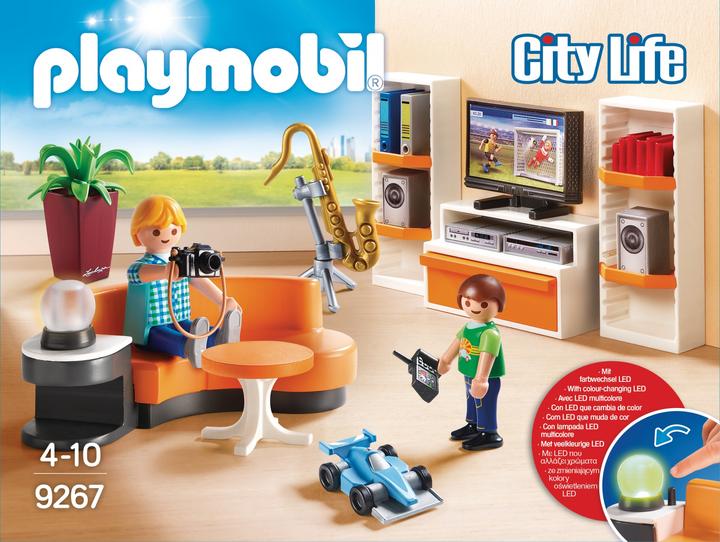 Produktbild Playmobil Wohnzimmer (9267, Playmobil City Life)