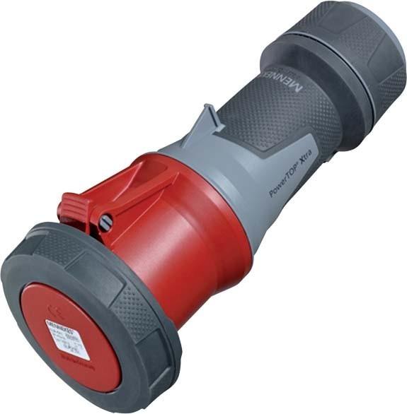 Mennekes MEN 14206 PowerTOP Xtra 63A 4P 6H 400V IP67 Connecteur CEE (CEE 63/5)