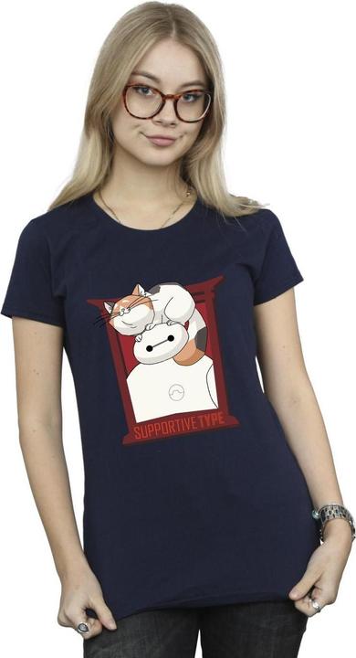Immagine prodotto Disney Big Hero 6 Baymax Frame Support Maglietta Donna (S)